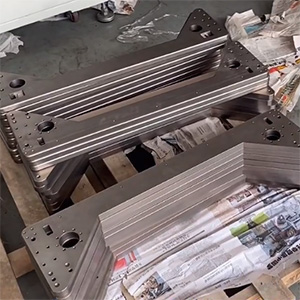 厚20mm鋼板矯平機(jī)，長1米高精密零件整平機(jī)，矯平精度5絲內(nèi)